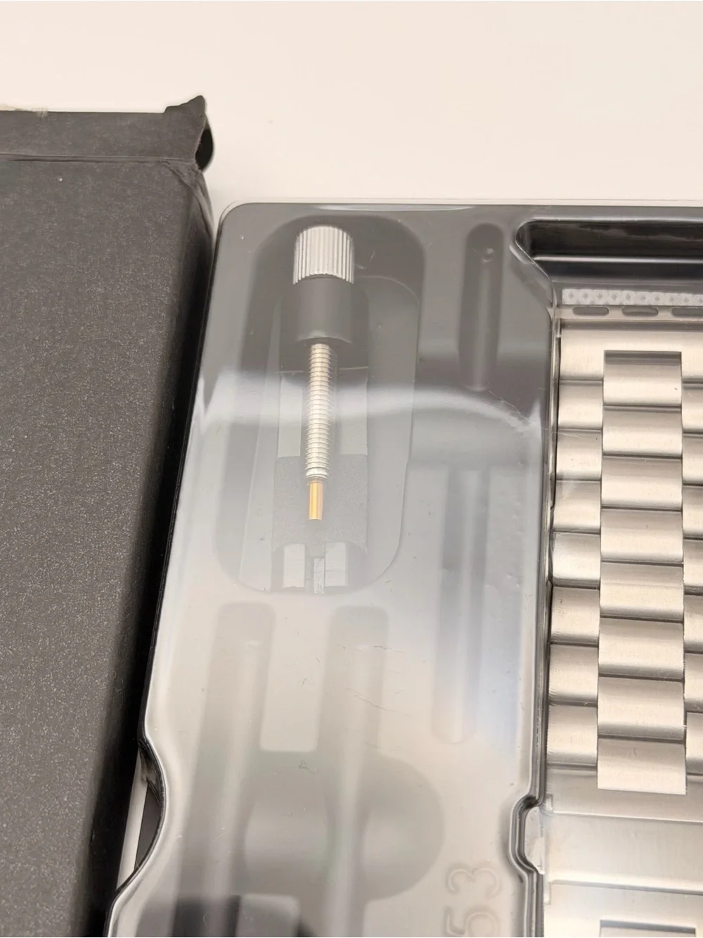 Apple Watch Band, Stainless Steel, New, 42/44/45/46/49mm, silver